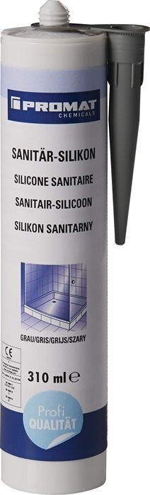Sanitär-Silikon grau 310 ml Kartusche
