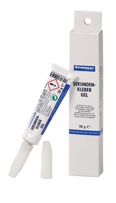 Sekundenklebergel Univ.20g farblos Tube