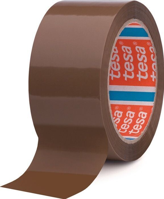 Verpackungsklebeband PP tesapack® 4280 chamois L.66m B.50mm Rl. (6 Rollen)