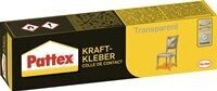 Kraftkleber transparent 40GradC b.+70GradC 50g Tube (12 Stück)