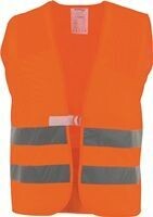 Warnweste Gr. universal orange EN 20471 Kl.2