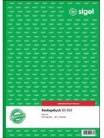 SIGEL Bautagebuch SD63 DIN A4 selbst durchschreibend 3x40Blatt