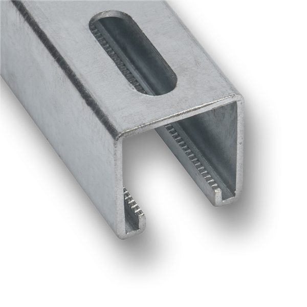 C-Schiene Montageprofil 41/41 - 2000 mm - Edelstahl A4 - gelocht C-Schiene Montageprofil 41/41 - 2000 mm - Edelstahl A4 - gelocht