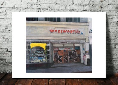 Woolies (Margate) - limited edition giclee print
