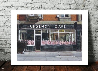 Regency Cafe, London - Limited Edition Giclee Print