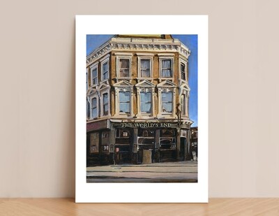 The World's End, Camden - limited edition giclee print