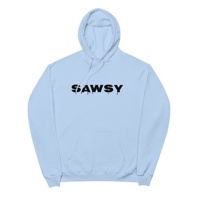 sawsy drip letter Unisex fleece hoodie