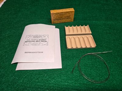 Plastic 36 colt split cartridge box