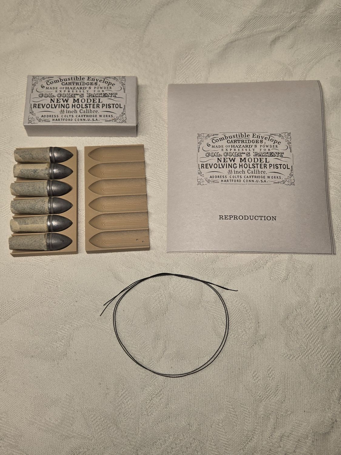 44 Colt 25grain plastic split box