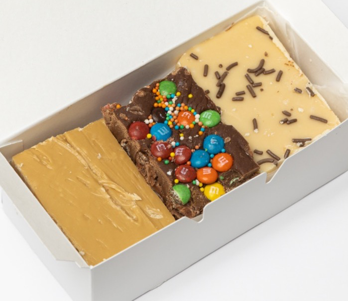 Fudge: Pick 3: Mixed Fudge Box (price per box, approx. 350g)