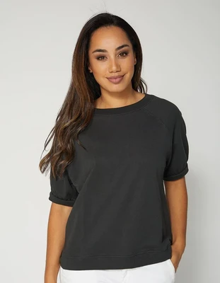 Stella + Gemma - Violet Top - Aged Black