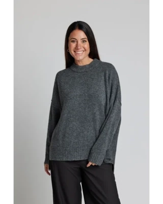 Stella + Gemma - Lodge Sweater Charcoal
