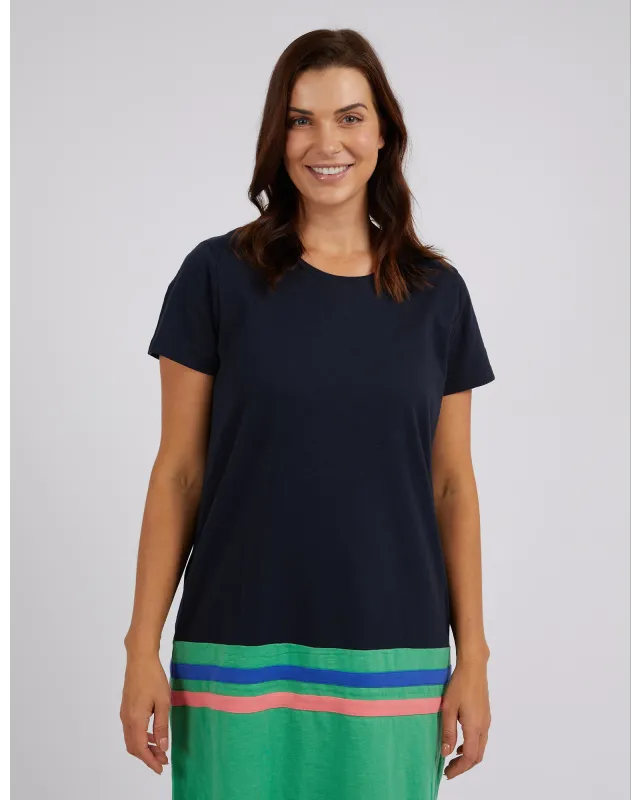 Elm - Rhea Tee Dress - Navy