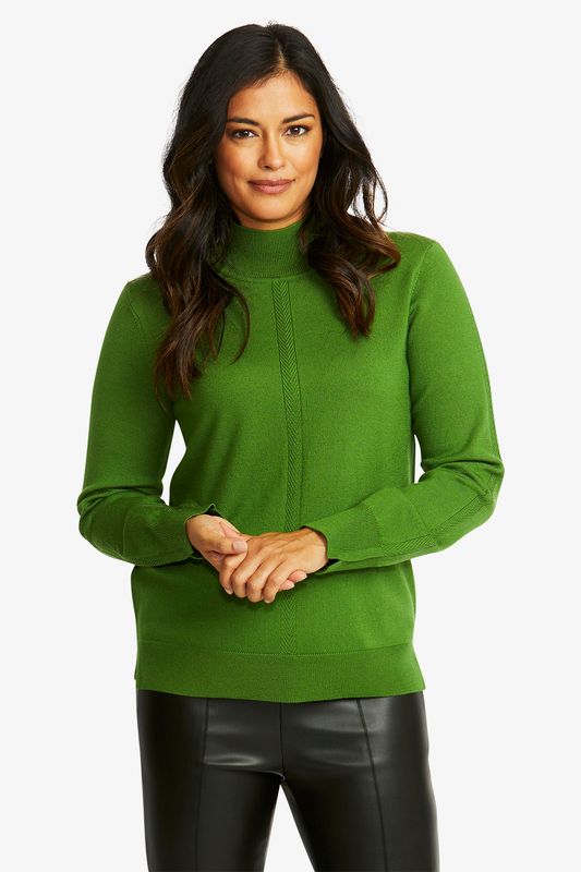 Ping Pong - Merino Pullover - Fern