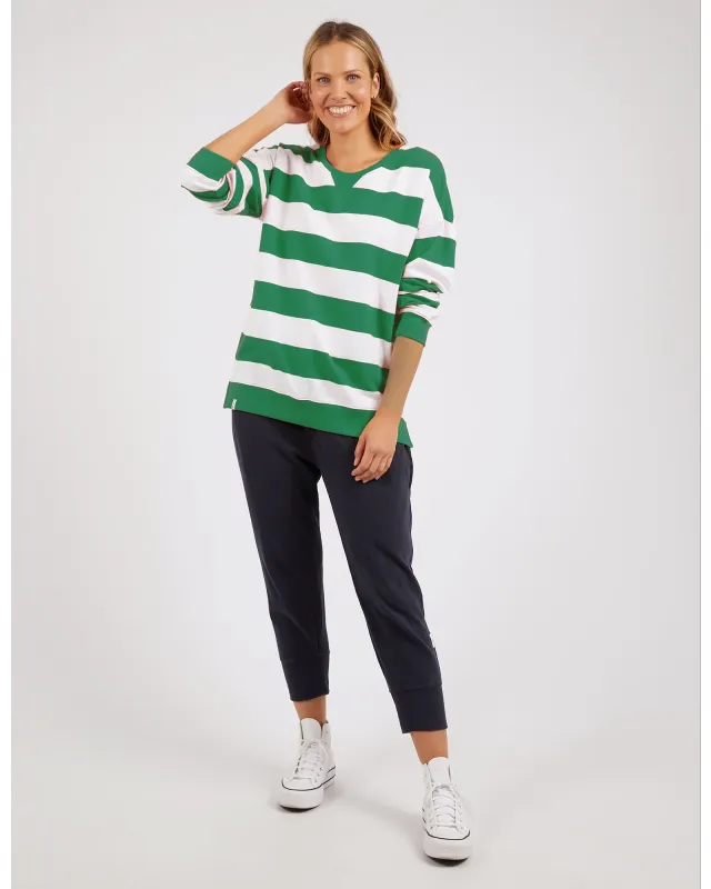 Elm - Billie Block Stripe Crew