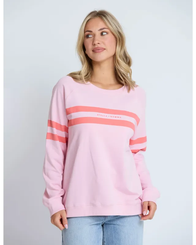 Stella + Gemma - Classic Sweater -  Orchid True Icon