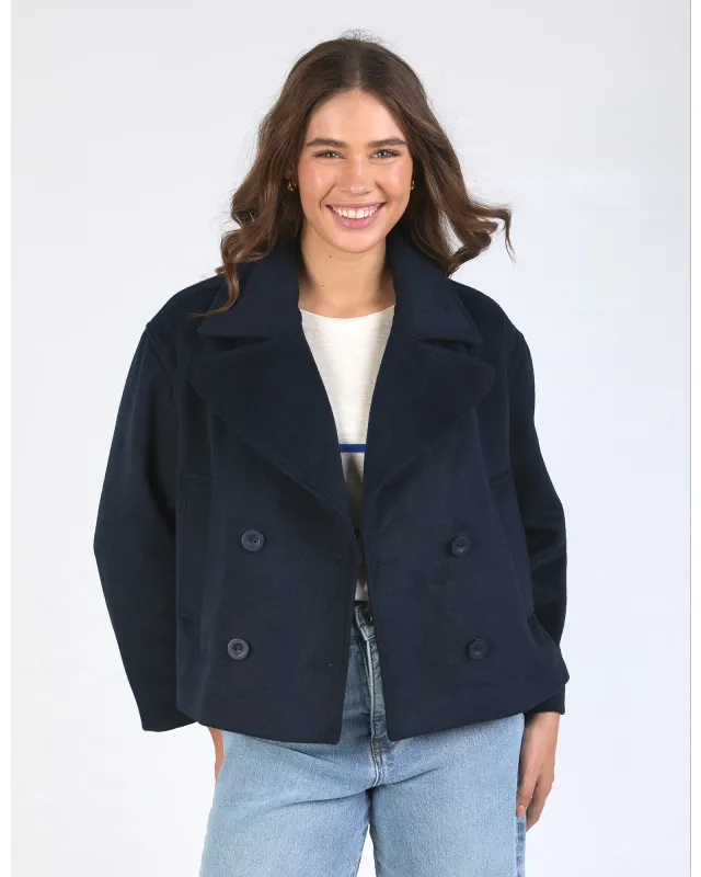 Elm - Harley Peacoat - Navy