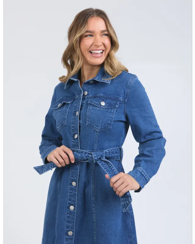 Foxwood - Genevieve - Denim Dress