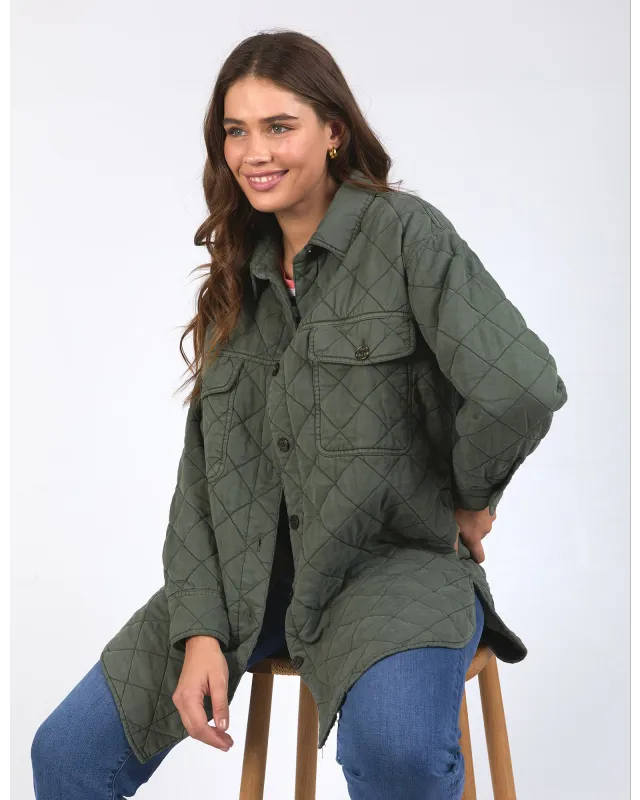 Elm - Katie Quilted Shacket