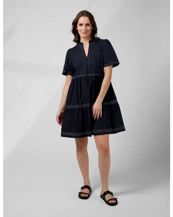 Stella + Gemma - Willa Dress - Navy