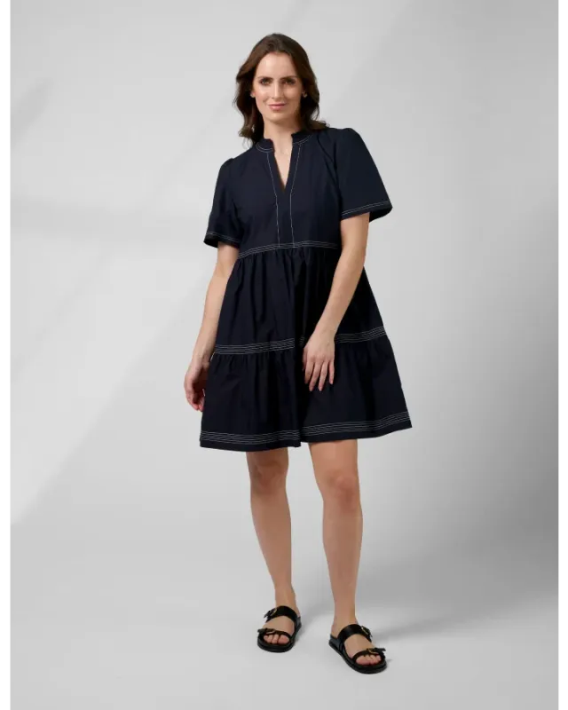 Stella + Gemma - Willa Dress - Navy