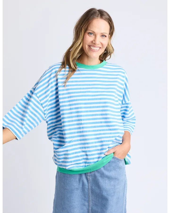 Elm - Mazie Stripe Ringer Sweat