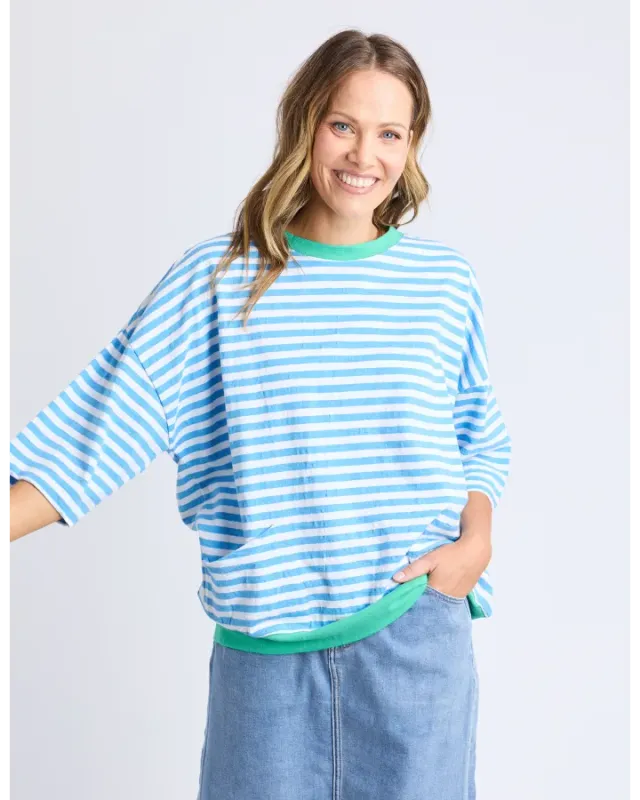 Elm - Mazie Stripe Ringer Sweat