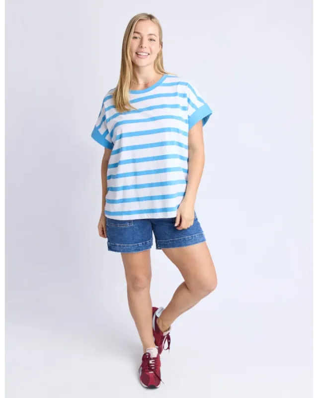 Elm - Maddison Tee - Azure Blue