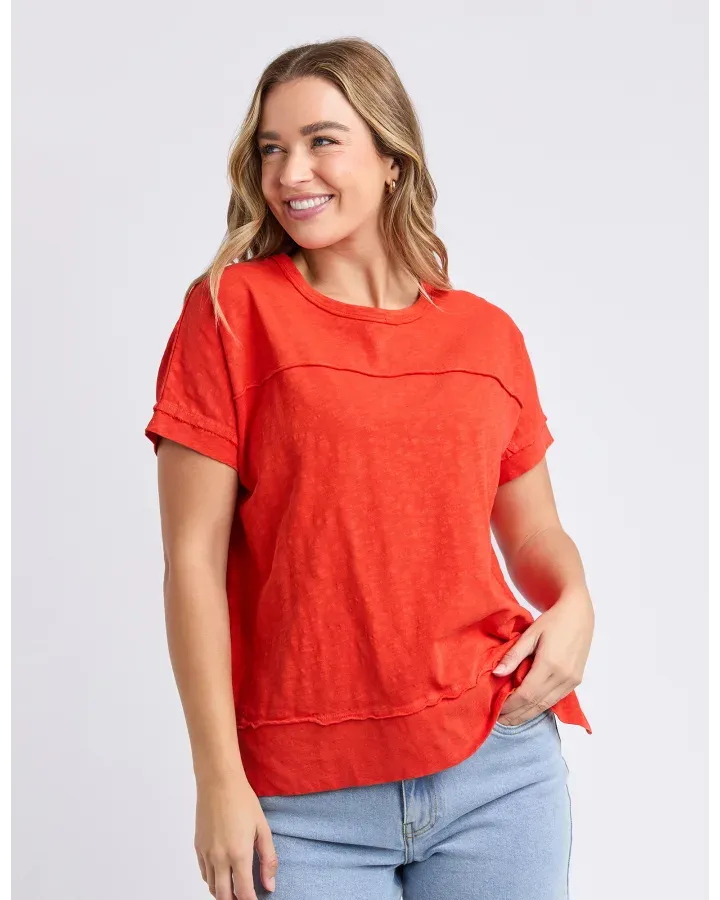 Foxwood - Allison Tee - Red