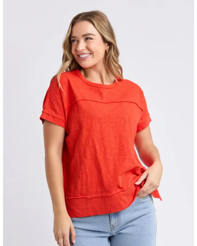 Foxwood - Allison Tee - Red