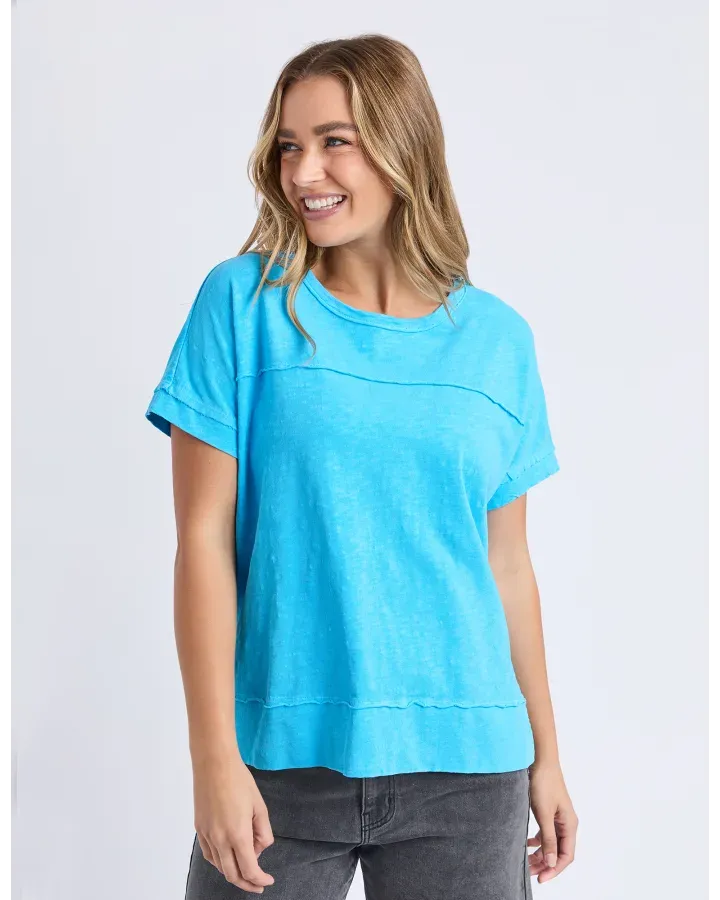 Foxwood - Allison Tee - Aqua