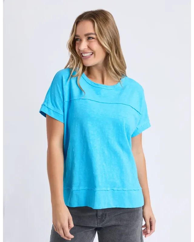 Foxwood - Allison Tee - Aqua