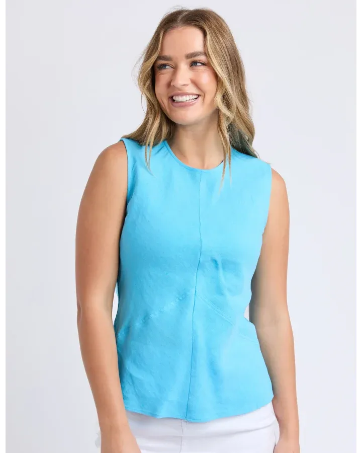 Foxwood - Azure - Top