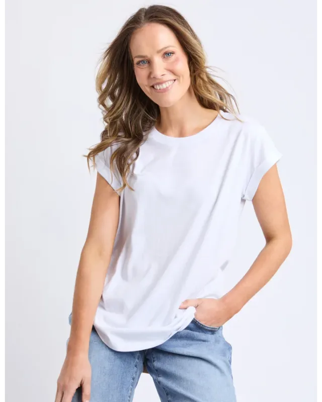 Foxwood - Manly Tee - White