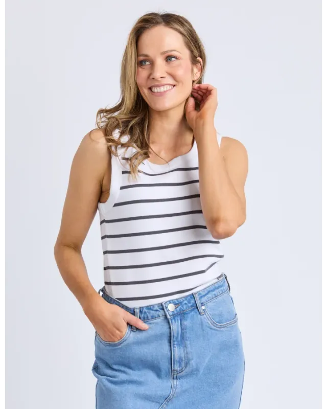 Foxwood - Iris Tank - White