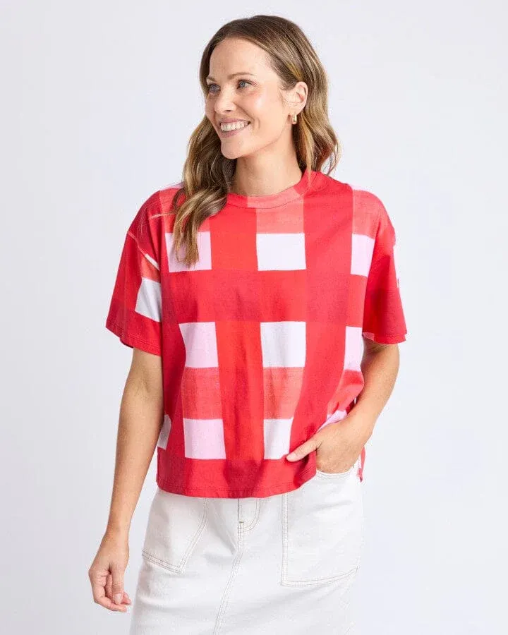 Elm - Edin Tee - Poppy