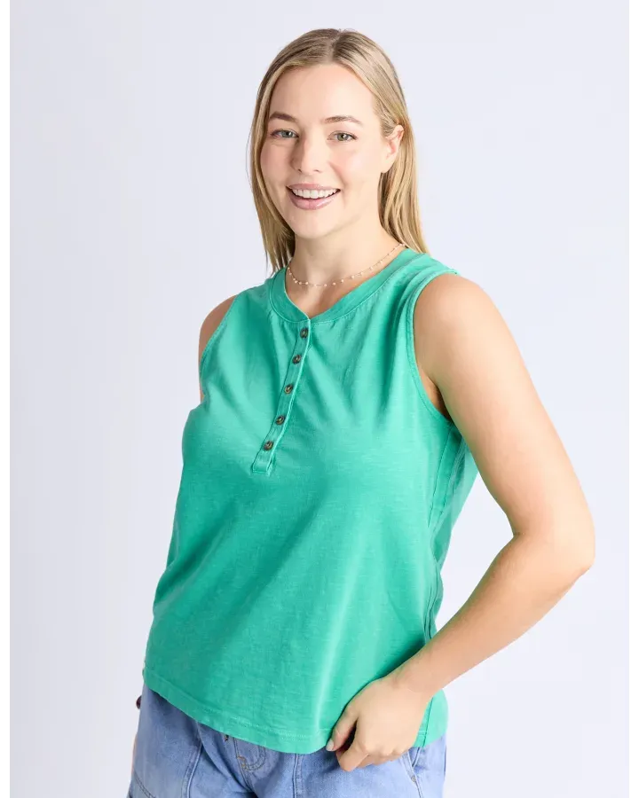 Elm - Elysian Tank - Green