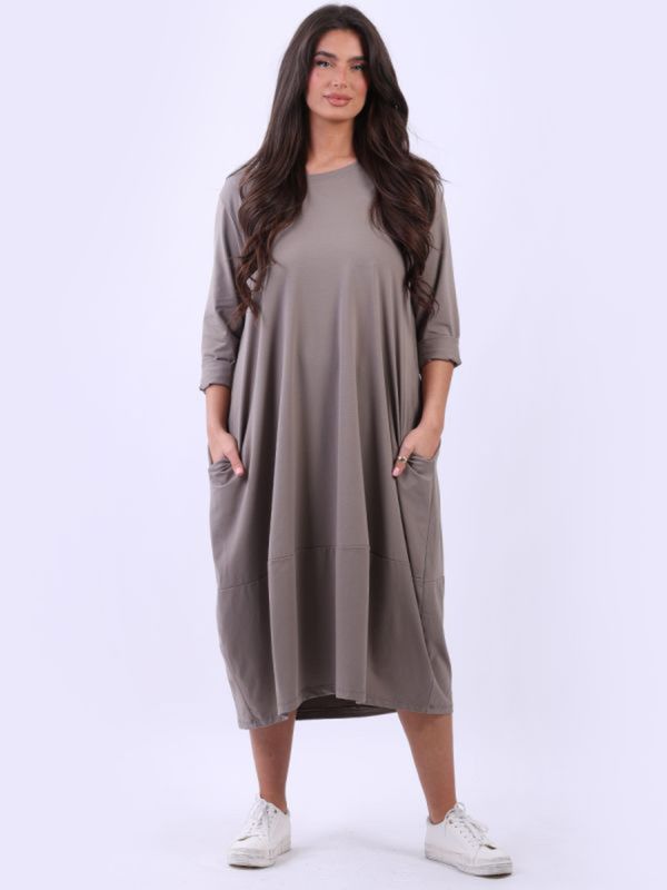 Beau Accessories - Wallace Dress Cotton - Mocha