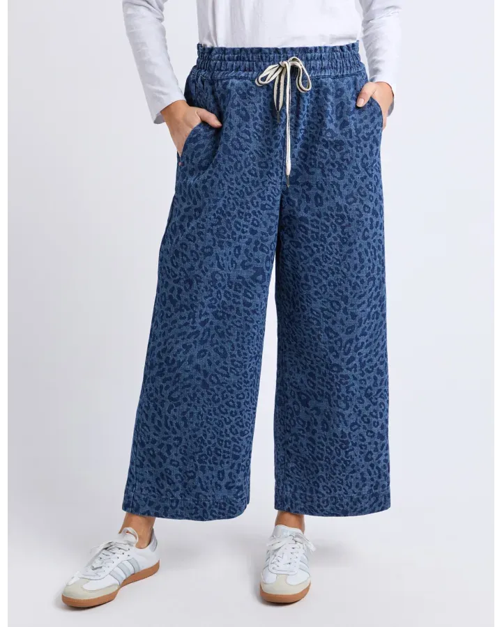 Elm - Anna Animal Denim Pant
