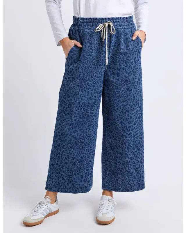 Elm - Anna Animal Denim Pant