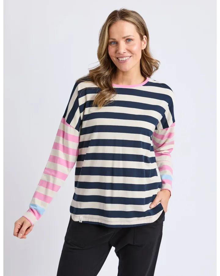 Elm - Gaeb Stripe LS Tee