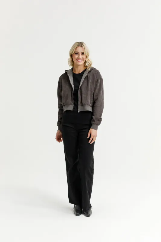 Homelee - Emily Jacket - Soot