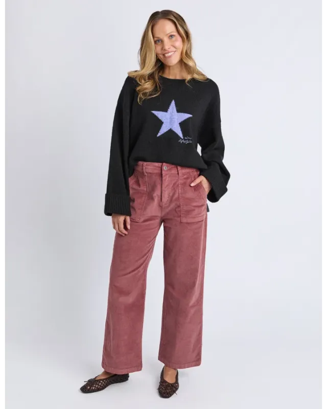 Elm - Cassie Cord Pant - Pink