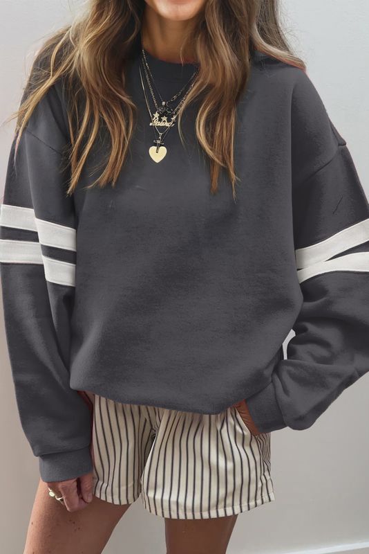 Beau Accessories - Varsity Sweater Grey
