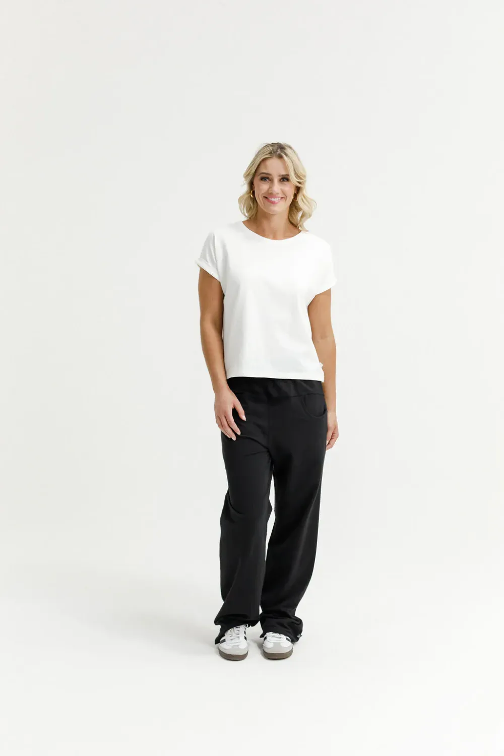 Homelee - Avenue Pants - Black Matte X