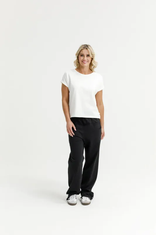 Homelee - Avenue Pants - Black Matte X