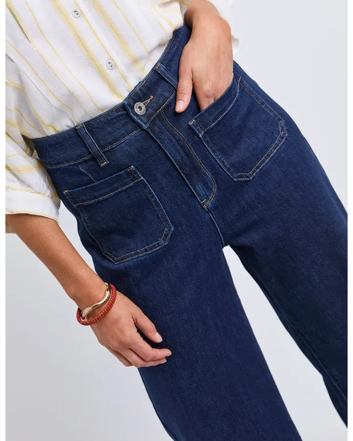 Elm - Alyssa Front Pocket Jean - Sapphire