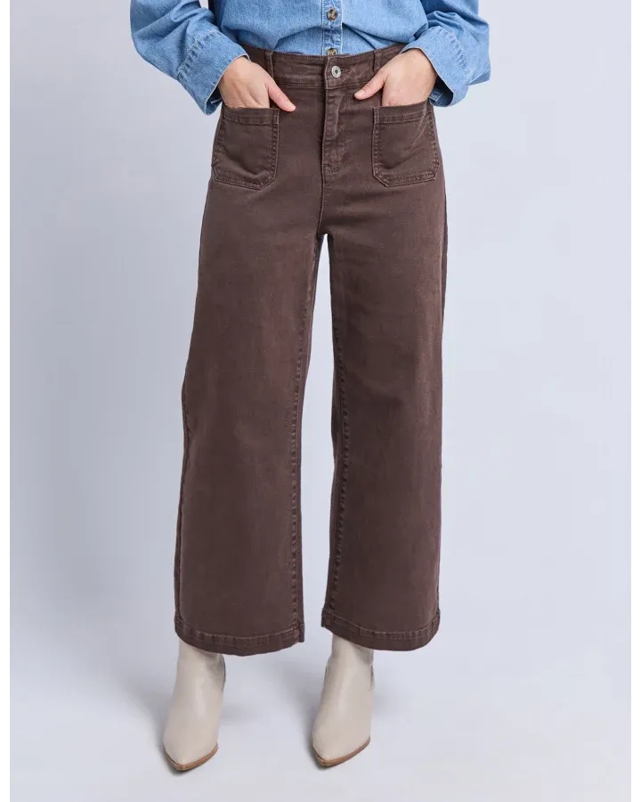 Elm - Delphi Front Pocket Jean - Chocolate