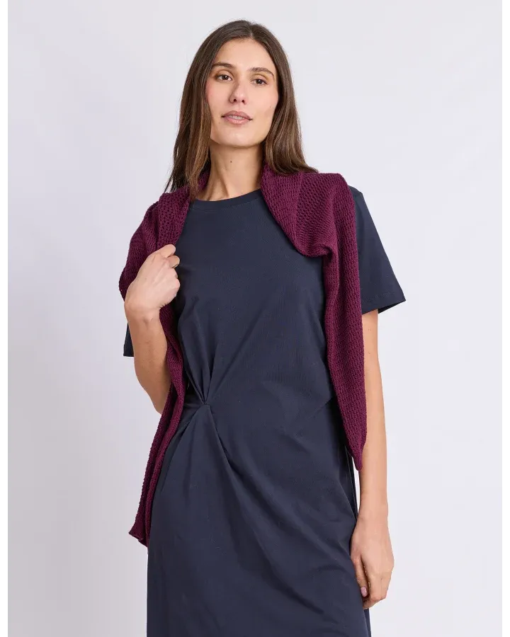 Foxwood - Tied Dress - Navy