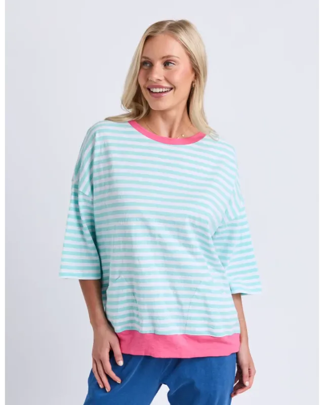 Elm - Mazie - Stripe Ringer Sweat